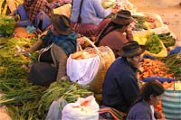 Sucre Mercado de Tarabuco. Bolivia